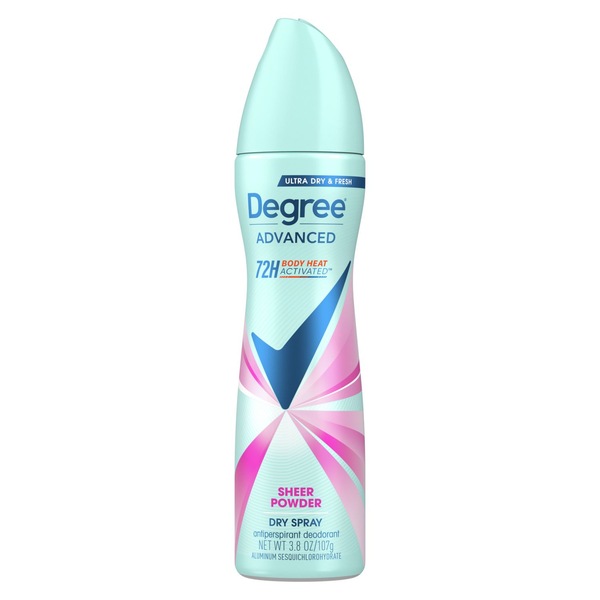 Degree Women Antiperspirant Deodorant Dry Spray, 3.8 OZ