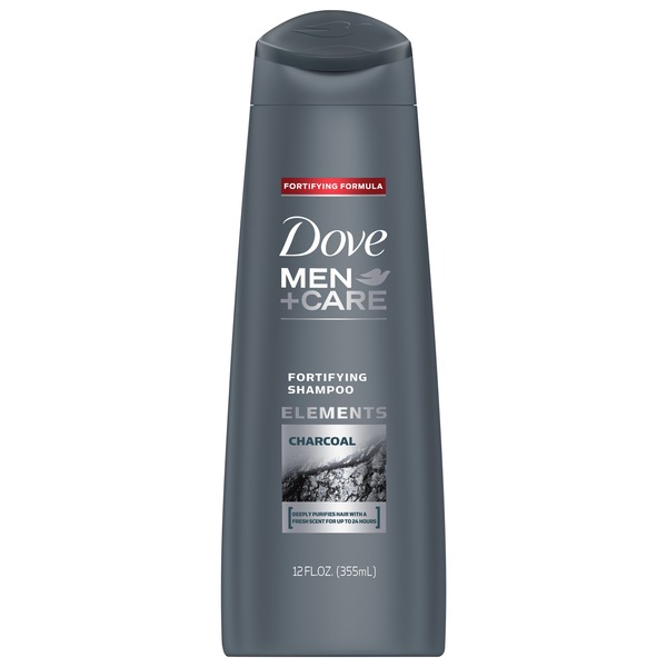 Dove Men+Care Charcoal Shampoo, 12 oz