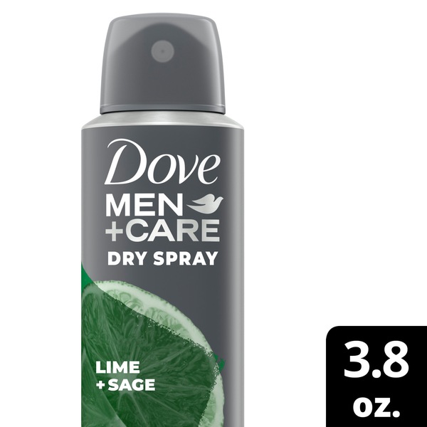 Dove Men+Care Elements Minerals + Sage Dry Spray Antiperspirant Deodorant, 3.8 OZ