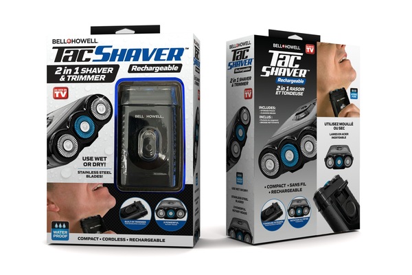 Bell and Howell Rechargeable TacShaver