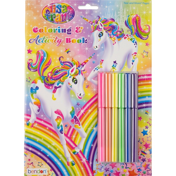 Lisa Frank Coloring & Activity Book