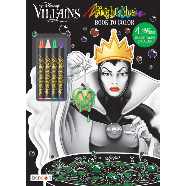 Disney Black Paper Coloring Book