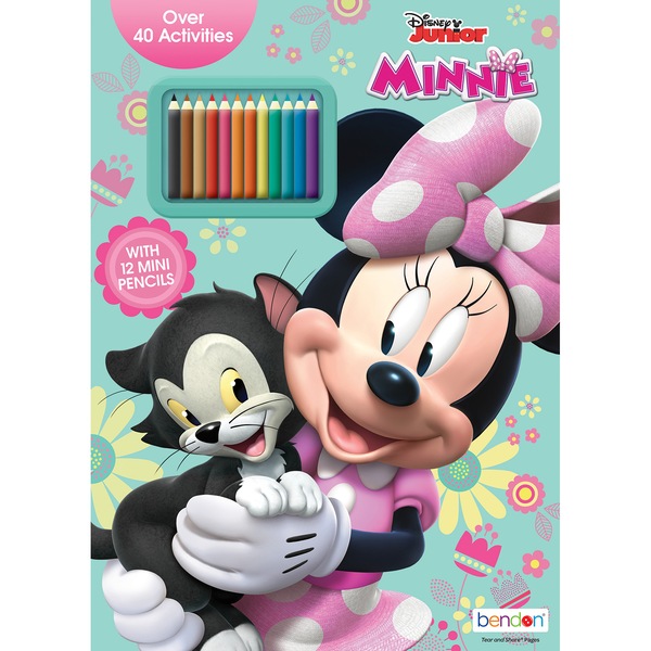 Disney Junior Minnie Mouse Mini Pencil Activity Book