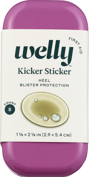 Welly Kicker Sticker Heel Blister Prote CTion- 8 CT