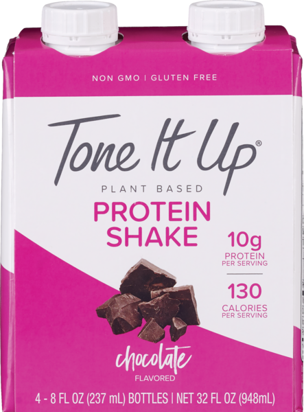 Tone It Up Plant Based Protein Shake, 4 CT, 8 OZ