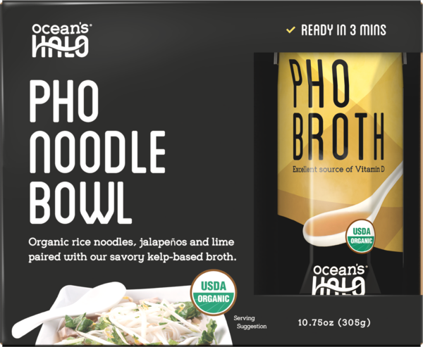 Ocean's Halo Pho Noodle Bowl, 10.75 OZ