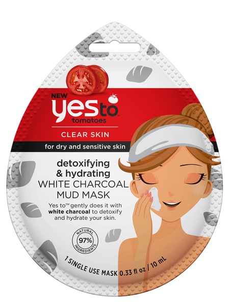 Yes To Tomatoes Detoxifying White Charcoal Mud Mask