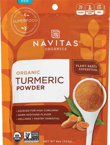 Navitas Organics Turmeric Powder, 8 OZ