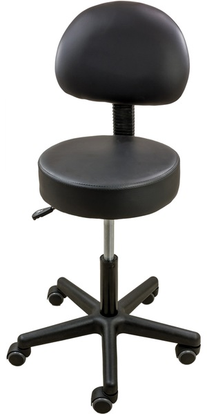 Roscoe Medical Pneumatic Stool with Removable Back