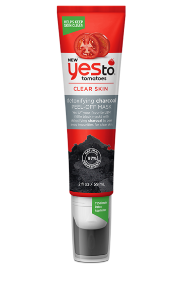 Yes To Tomatoes Clear Skin Detoxifying Charcoal Peel-Off Mask