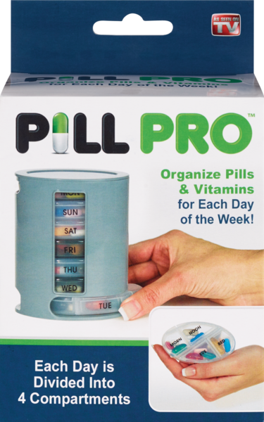 Pill Pro Weekly Pill Organizer