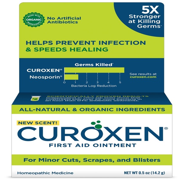 CUROXEN First Aid Ointment, 0.5 oz | All Natural & Organic Ingredients