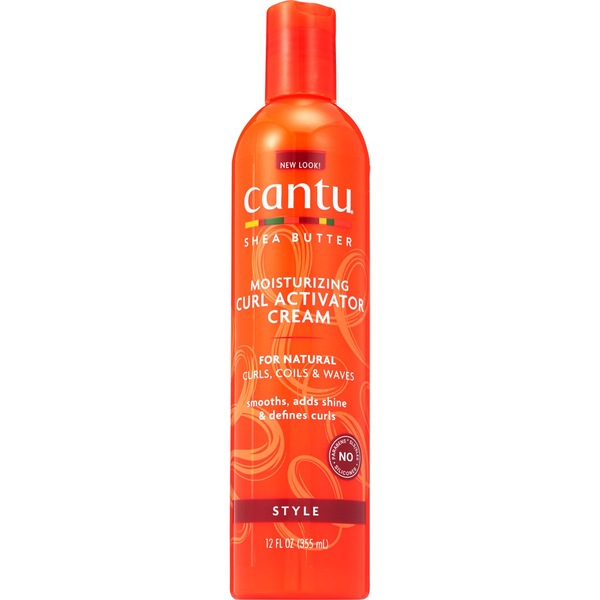 Cantu Moisturizing Curl Activator Cream Shea Butter, 12 OZ