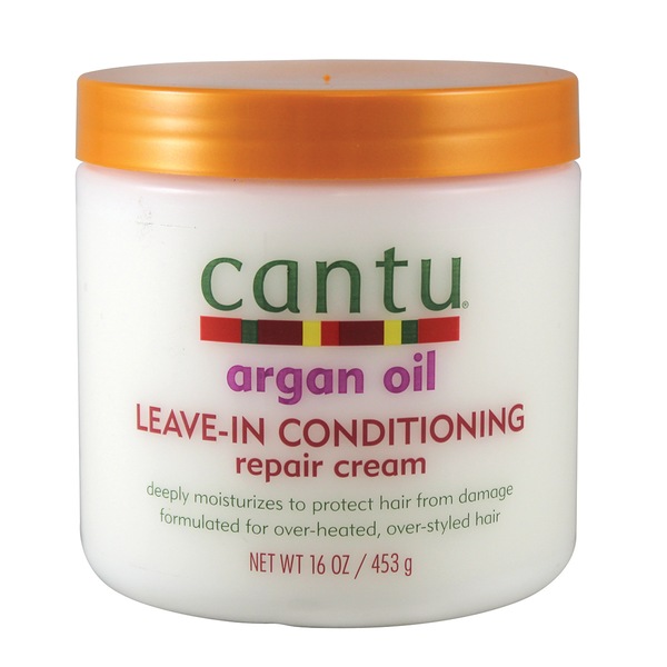 Cantu Shea Butter Argan Oil Leave-In Conditioning Repair Cream, 16 OZ