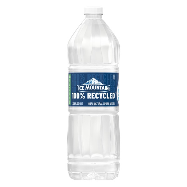 Ice Mountain Drinking Water SPRING (1-Liter Bottle)