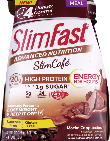 Slimfast Advanced Nutrition Meal Replacement, 4 PK