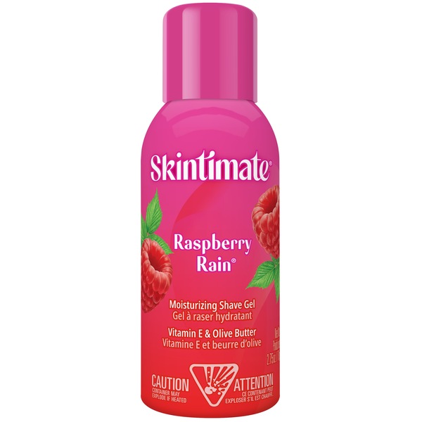 Skintimate Signature Scents Shave Gel, Raspberry Rain, 2.75 OZ