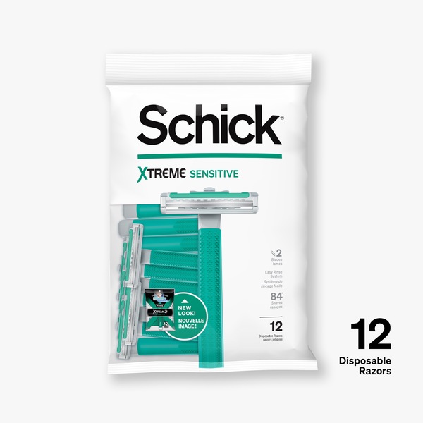 Schick Xtreme2 Disposable Razors, 12 CT