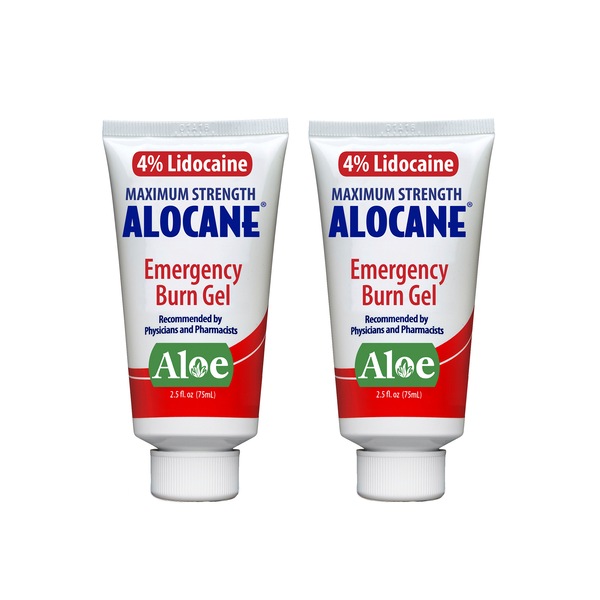 Clicking on the image opens a new modal with 1 larger images of ALOCANE Maximum Strength Emrgy Rm Brn Gel 2.5 oz.. Some images may not have descriptive text. 1 out of 1.