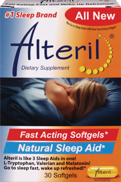 Alteril Natural Sleep Aid Softgels, 30CT
