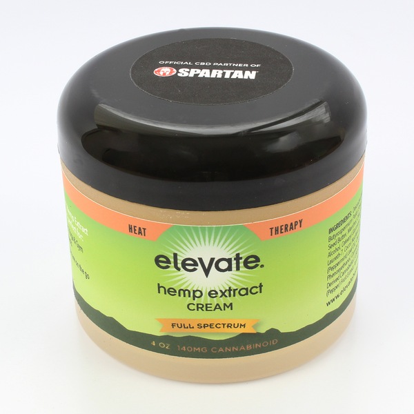 Elevate Hemp Extract Cream Heat 140 mg - State Restrictions Apply