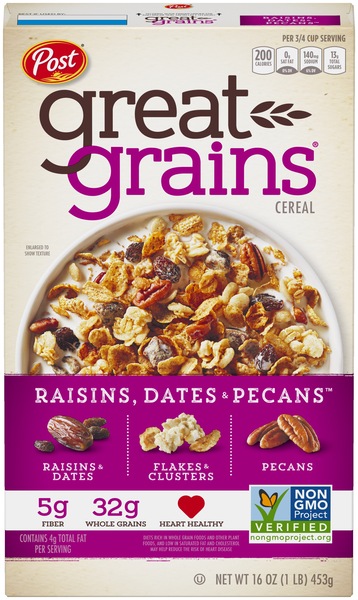 Great Grains Raisins, Dates & Pecans, 16 OZ