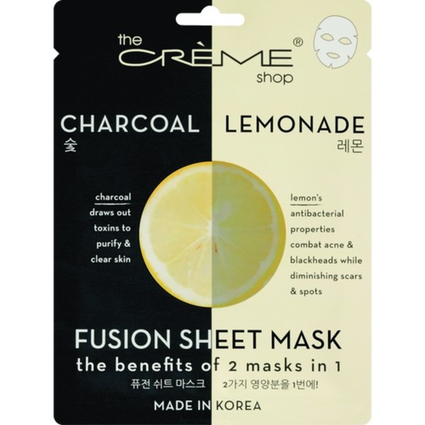 CREME SHOP CHRCL LMN FS SHT MASK