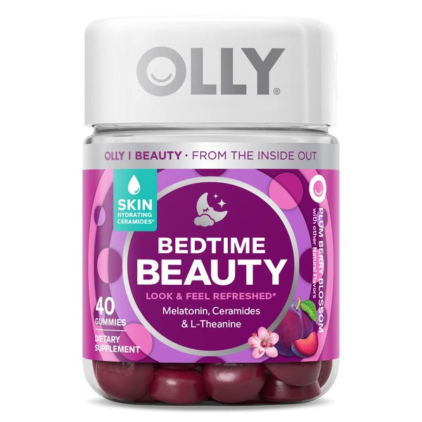 Olly Bedtime Beauty Gummy Vitamins, 40CT