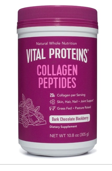 Vital Proteins Dark Chocolate Blackberry Collagen Peptides, 10.8 OZ