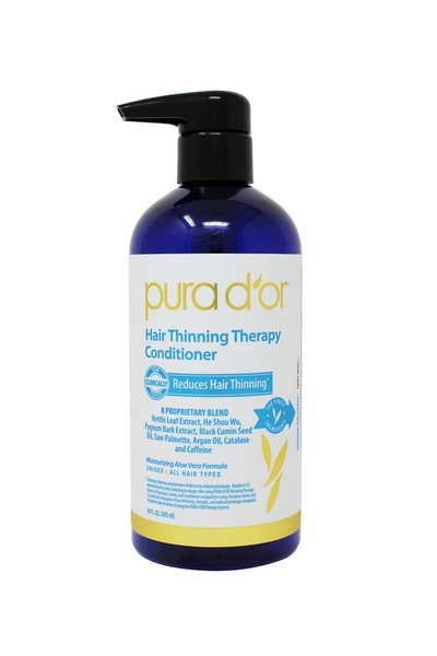 Pura d'or Hair Loss Prevention Therapy Conditioner, 16 OZ