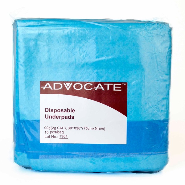 Advocate Under Pads 90 gram 30 inch x 36 inch