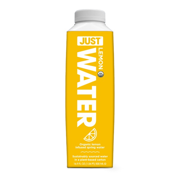 JUST Water Organic Blackberry Infused Spring Water, 16.9 oz