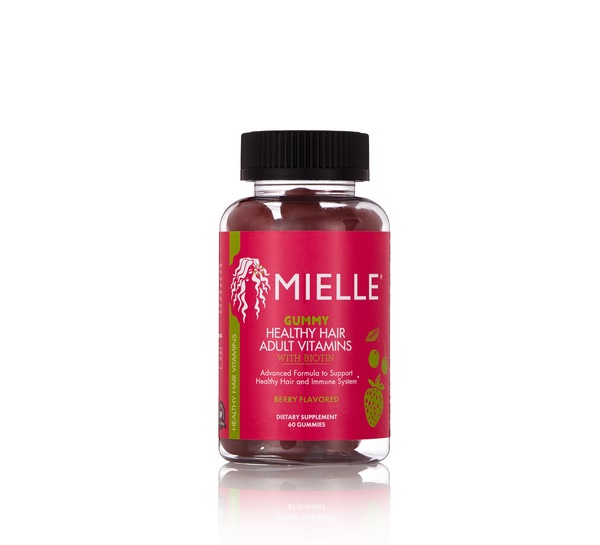 Mielle Healthy Hair Biotin Vitamin Gummies, 60CT