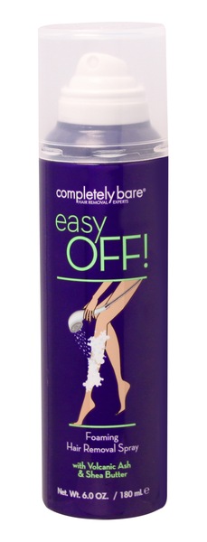 Completely Bare easy OFF Foaming Hair Removal Spray, 6 OZ