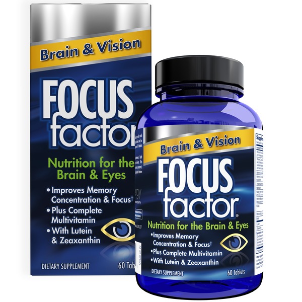 Focus Factor, Nutrition For Brain And Vision Tablets