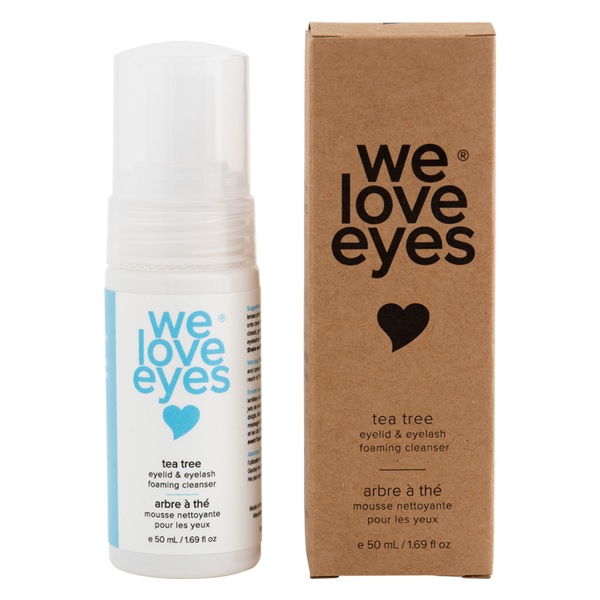 We Love Eyes - Tea Tree Eyelid Foaming Cleanser - 50 ml