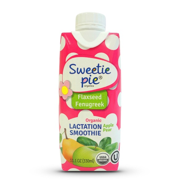 Sweetie Pie Organics Lactation Smoothie, 11.1 OZ