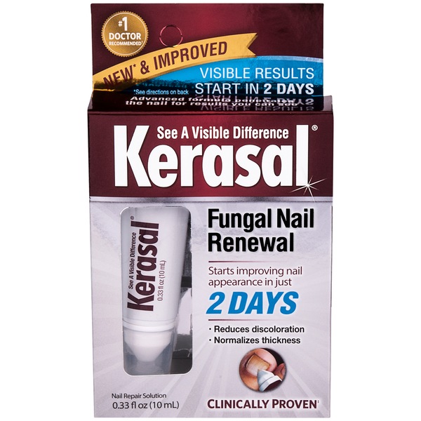 Clicking on the image opens a new modal with 1 larger images of Kerasal Fungal Nail Renewal, 0.33 OZ. Some images may not have descriptive text. 1 out of 1.