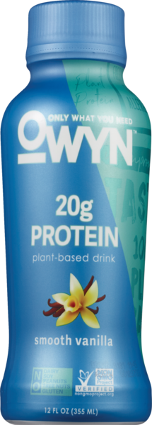 OWYN Plant-Based Protein Drink, Dark Chocolate, 12 oz