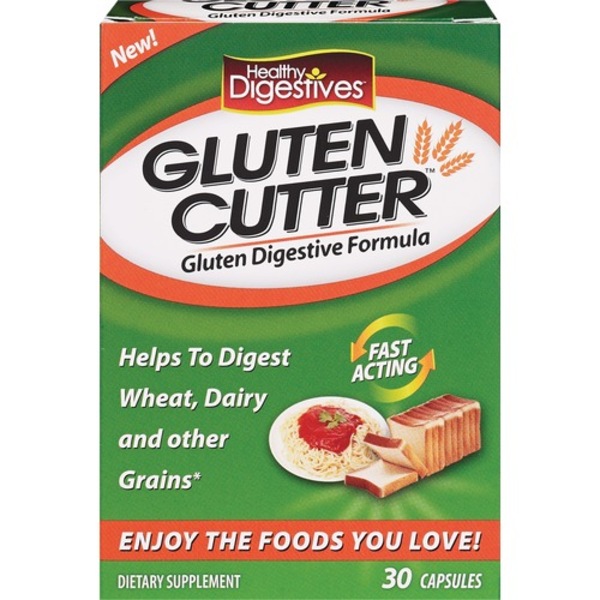 HEALTHY DIGESTIVES GLUTEN CUTTER DIGESTIVE FORMULA