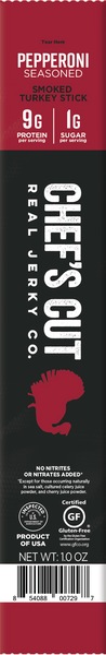 Chef's Cut Real Beef & Pork Stick, Original Smokehouse, 1 oz