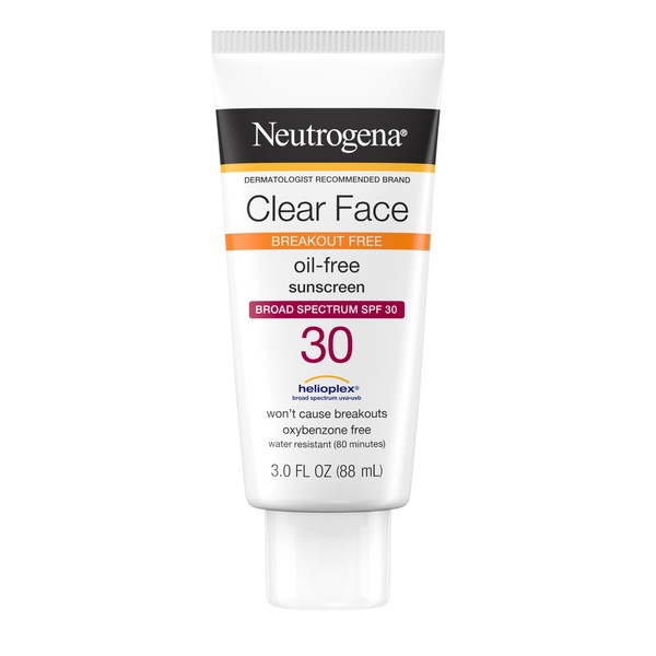 Neutrogena Clear Face Break-Out Free Sunscreen Lotion SPF 30