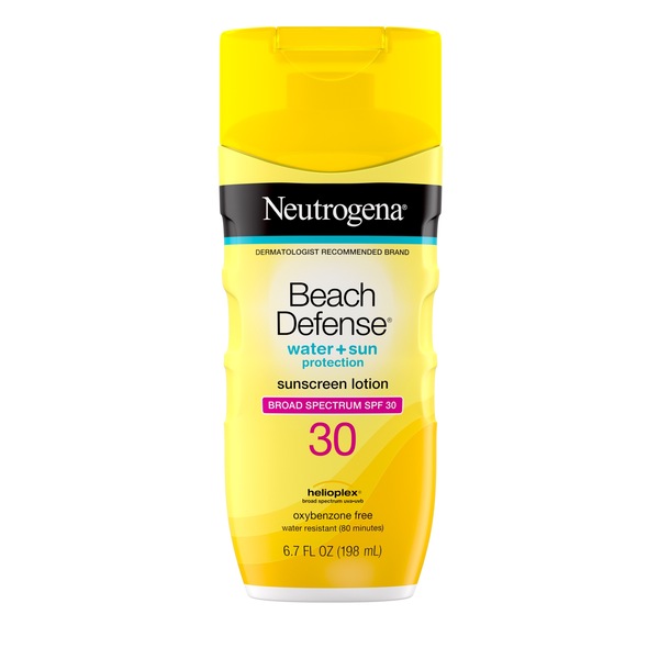 Neutrogena Beach Defense Body Sunscreen Lotion with SPF 30, 6.7 OZ