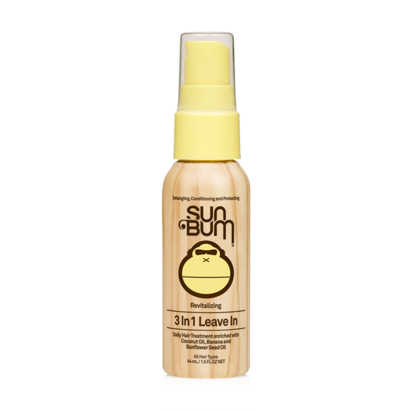 Sun Bum 3-in-1 Leave In Travel Size, 1.5 OZ