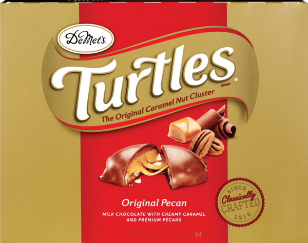 DeMet's Turtles Brand Caramel Nut Clusters Original