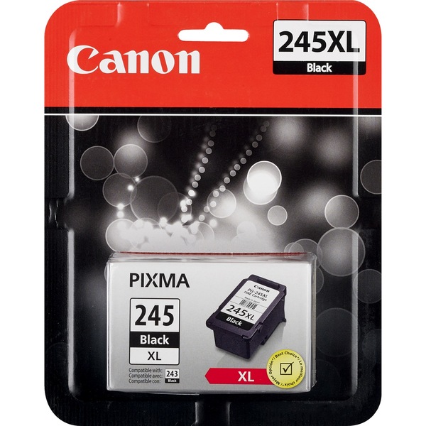 Canon PIXMA Black Ink Cartridge #245XL #PG-245XL