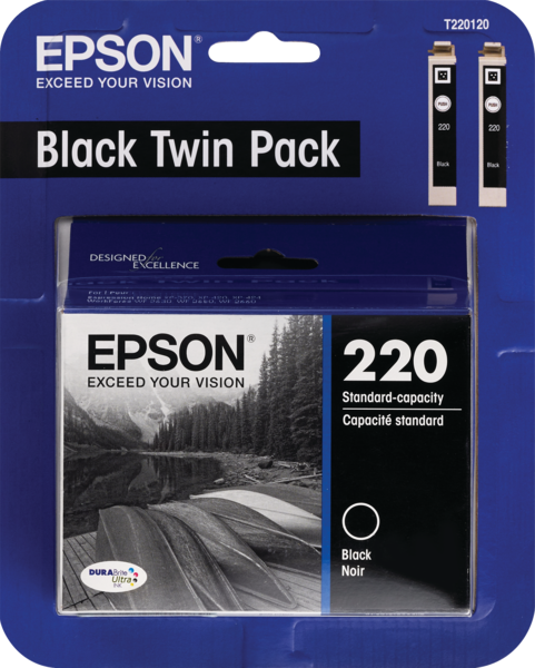 Epson Exceed Your Vision Black Ink Twin Pack