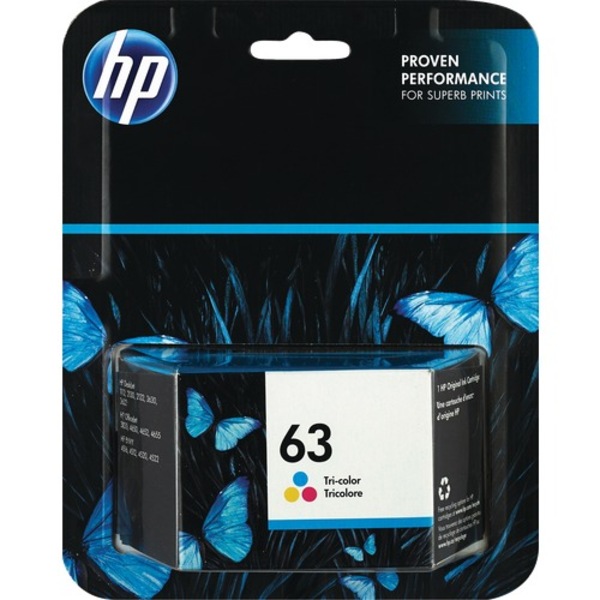 HP 63 TRI COLOR INK CARTRIDGE