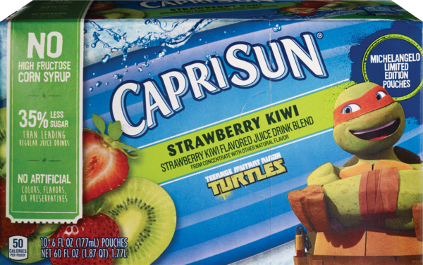 Capri Sun Strawberry Kiwi Juice Drink 10-Pack