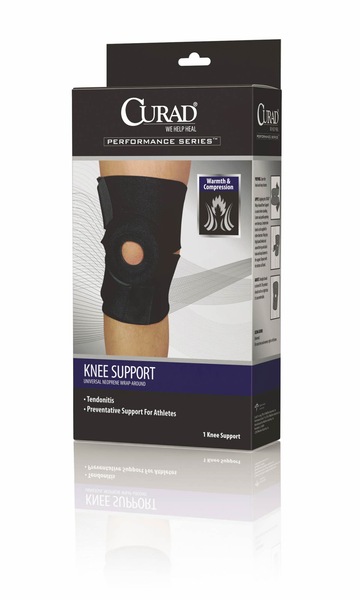 CURAD + Universal Knee Wrap-Around + Warmth & Compression